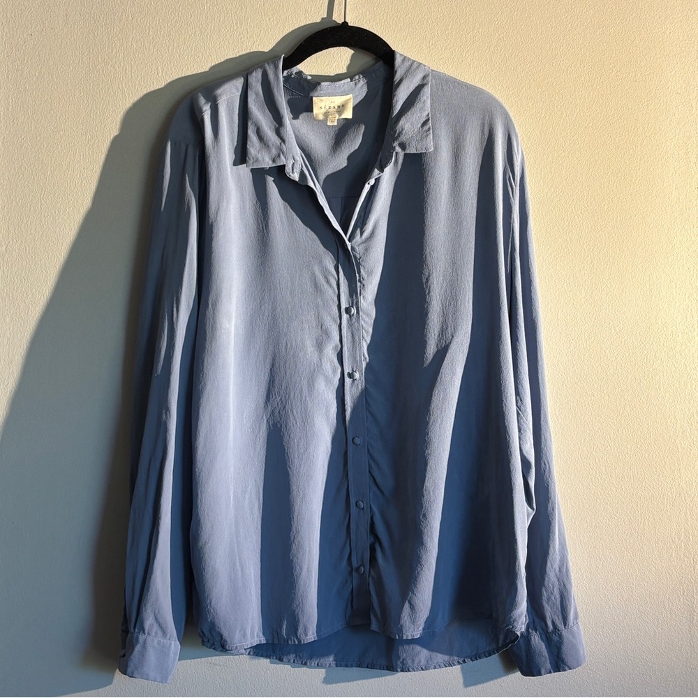 Sezane Ann Shirt Vintage Blue